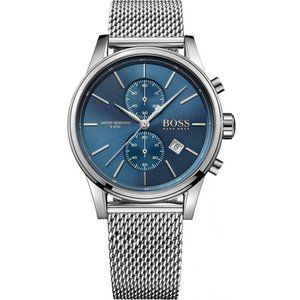 Hugo Boss HB1513441 Mens Jet Silver & Blue Chronog